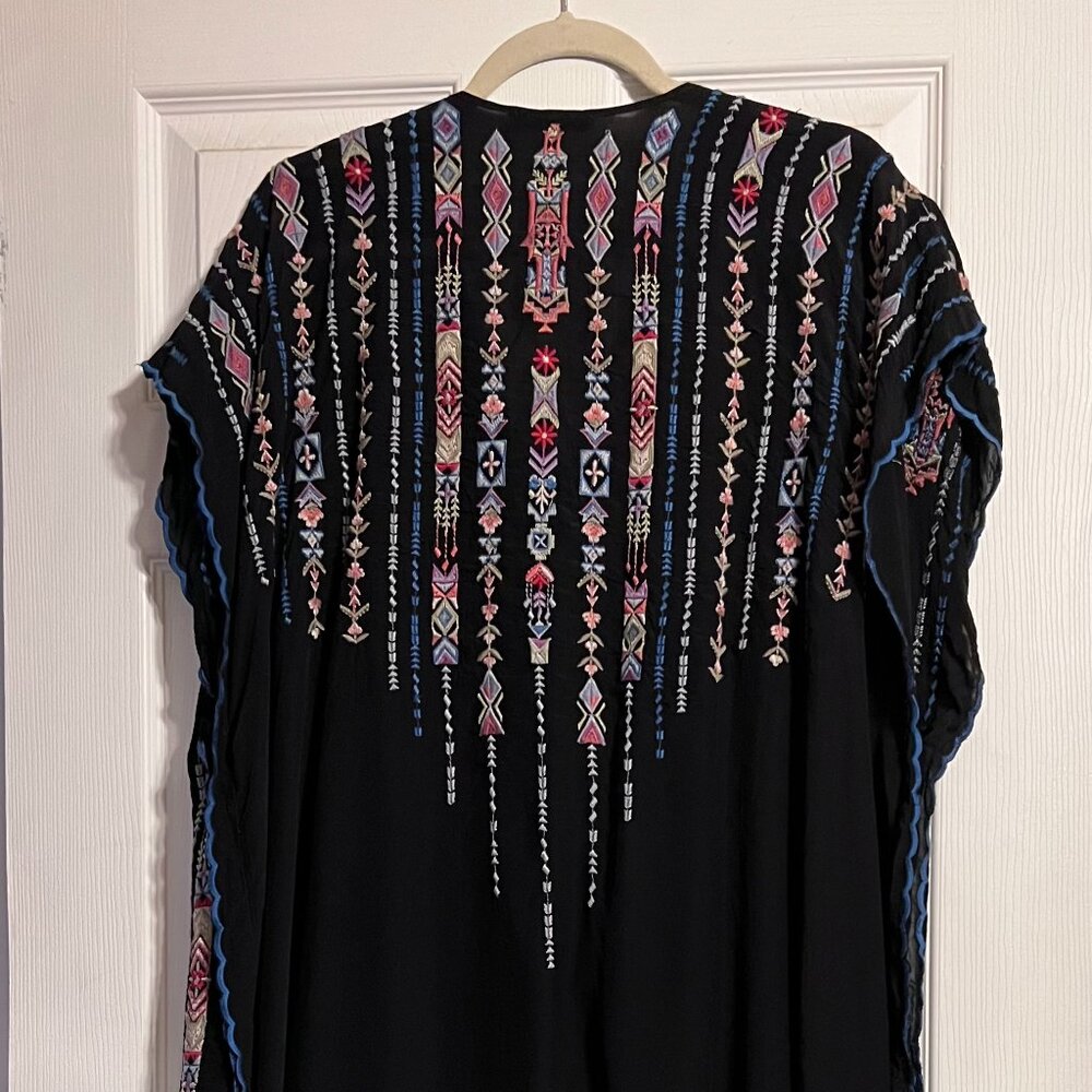 Johnny Was Embroidered Poncho - NEW - Size Small - Picture 4 of 8